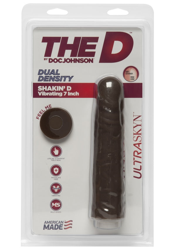 The D Shakin' D Vibrating | Chocolate