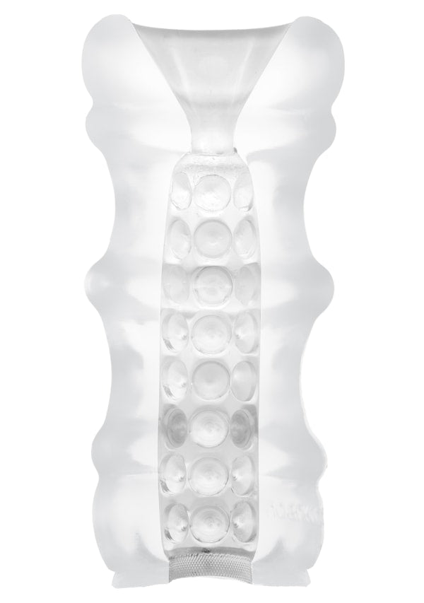 Mood Ultraskyn Massage Beads Stroker - Frost