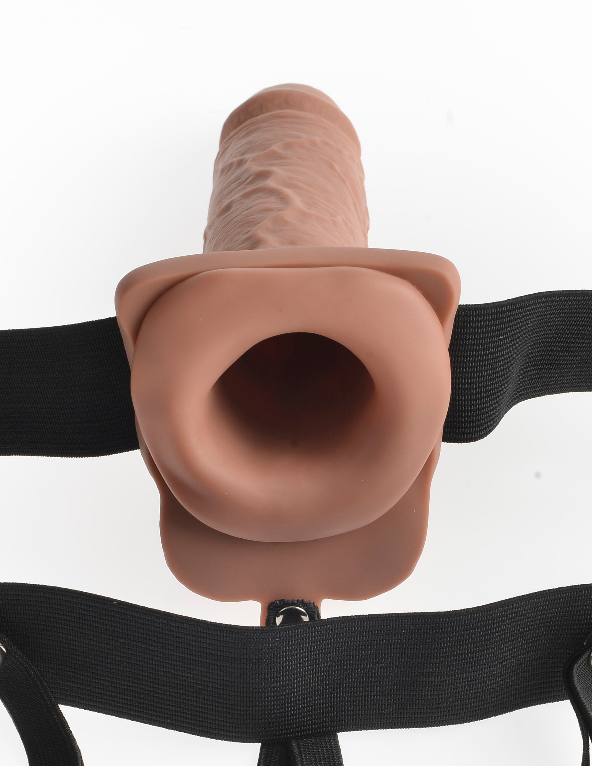 Fetish Fantasy Series 7" Hollow Rechargeable Strap On W/remote
