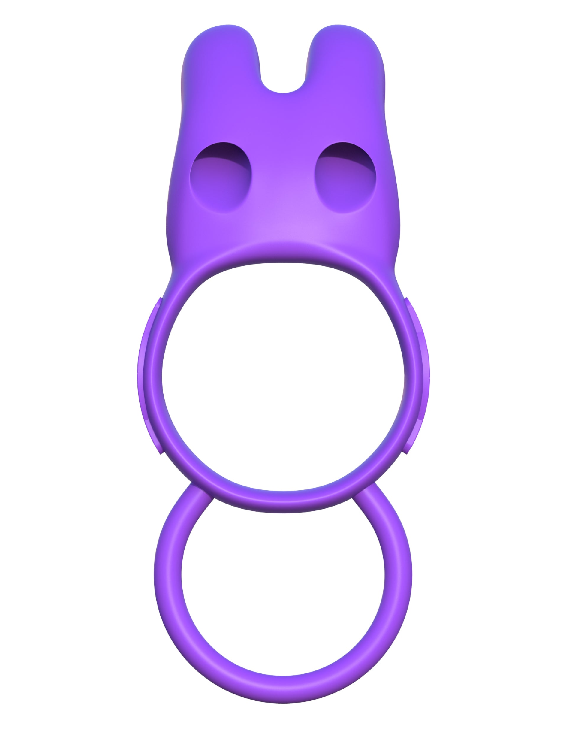 Fantasy C-ringz Twin Teazer Rabbit Ring - Purple