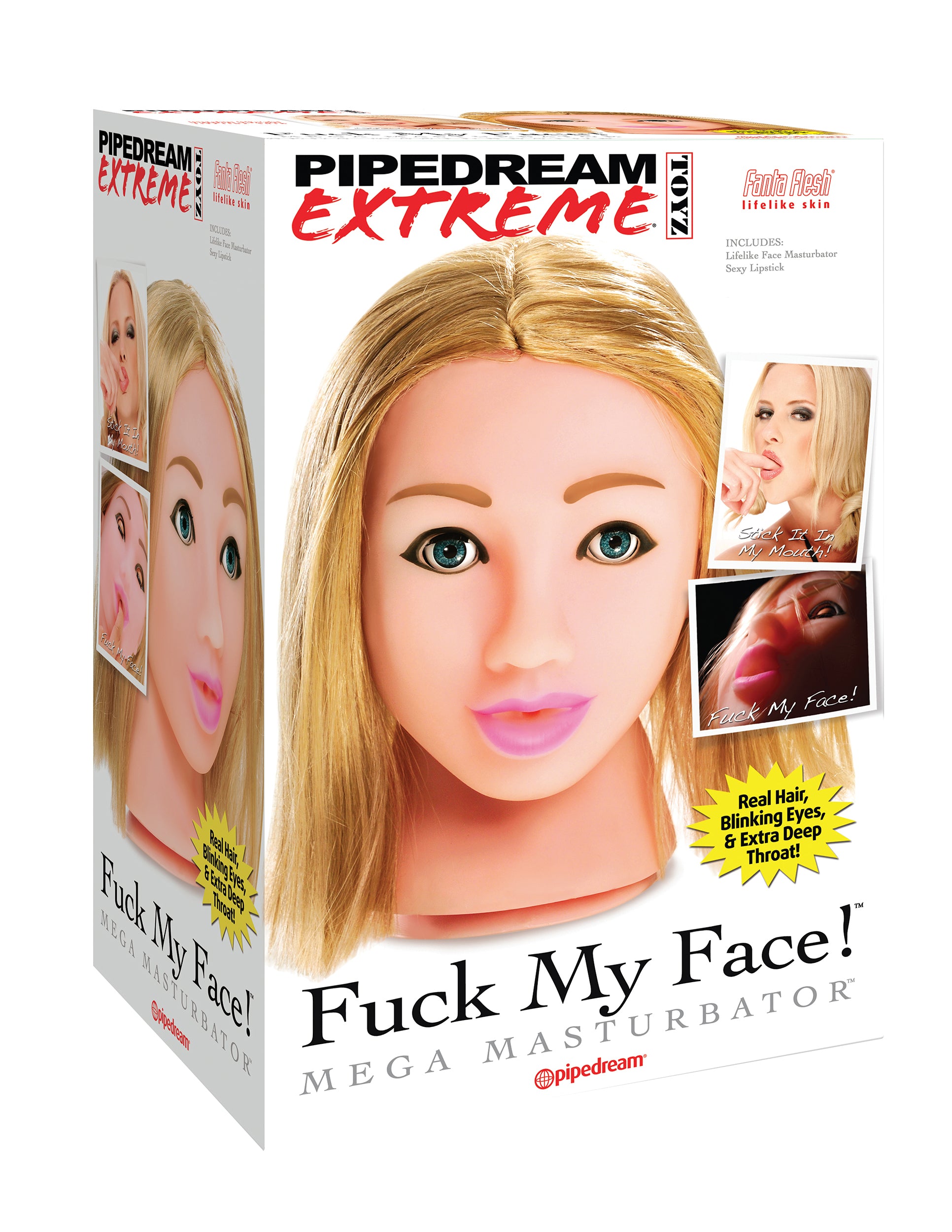 Pipedream Extreme Toyz Fuck My Face | Blond