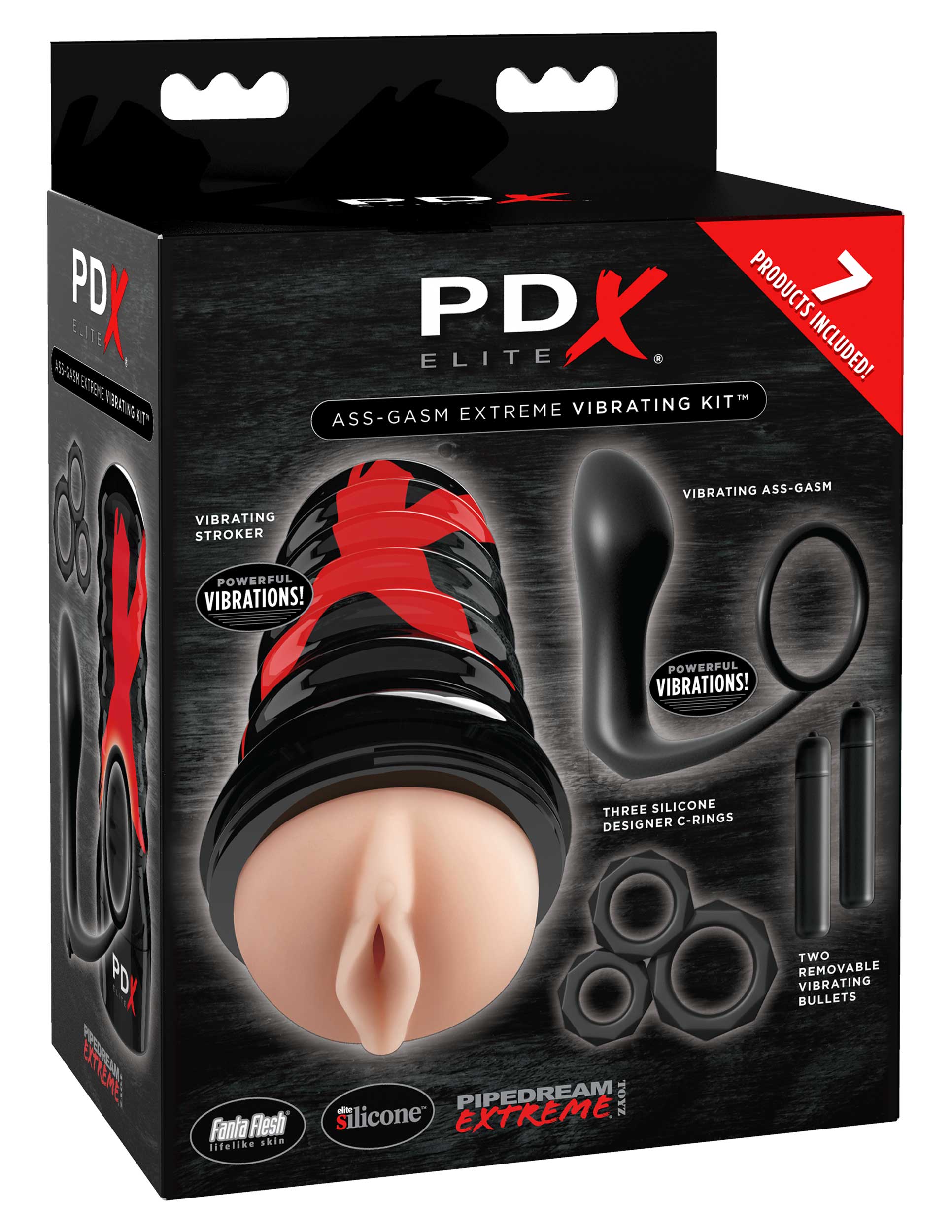 Pipedream Extreme Elite Ass Gasm Vibrating Kit